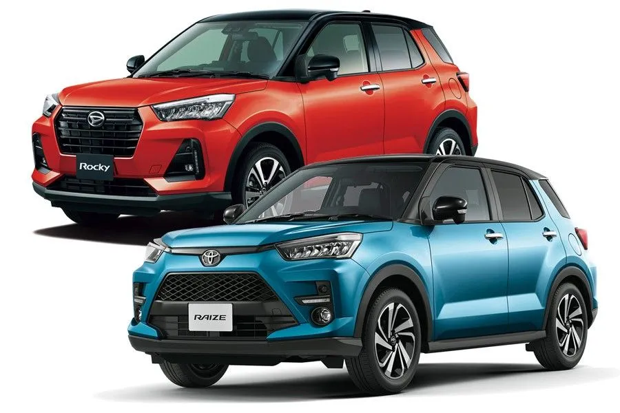 Kisaran Harga Jual Kembali Toyota Raize dan Daihatsu Rocky&nbsp;
